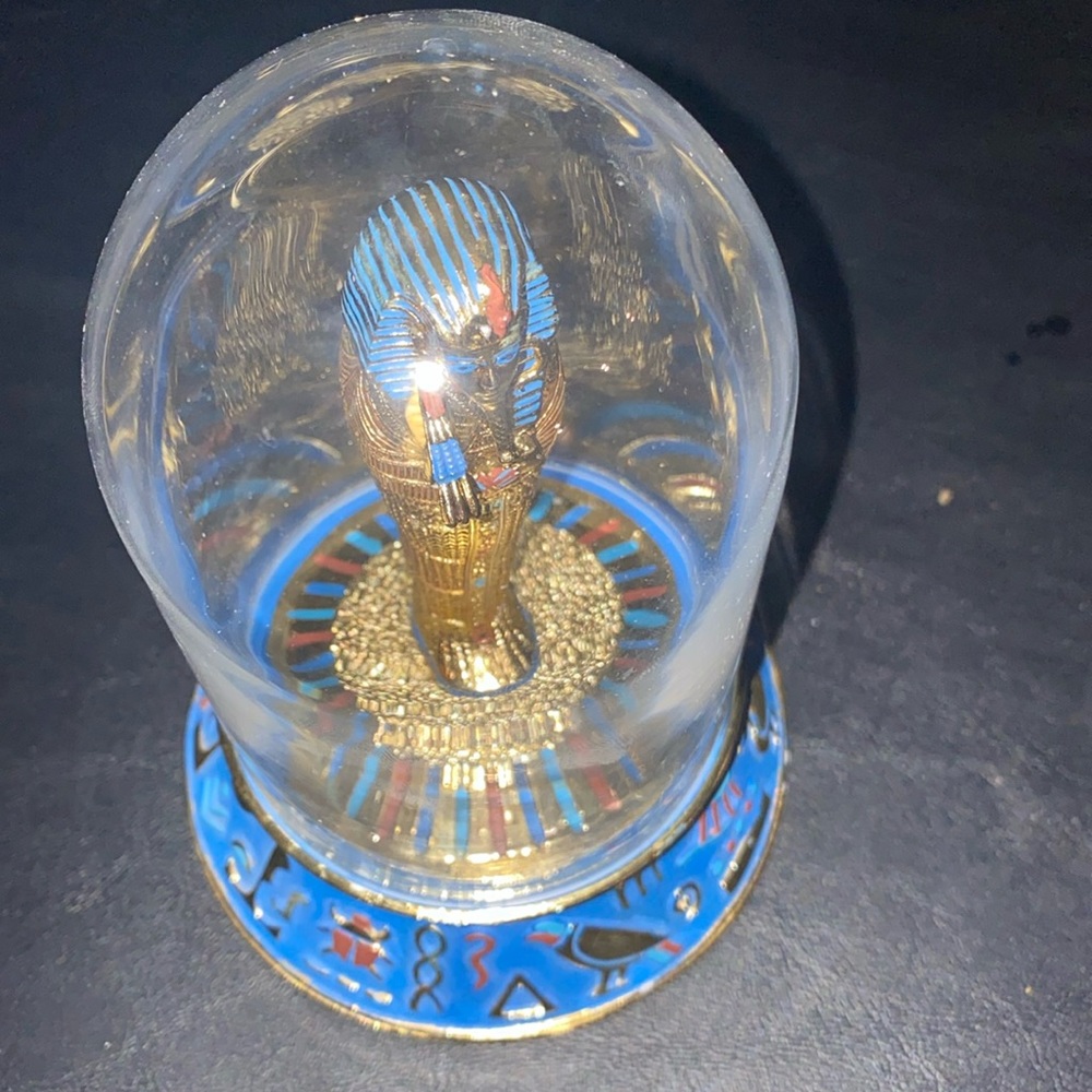 Egyptian Collectible Glass Dome